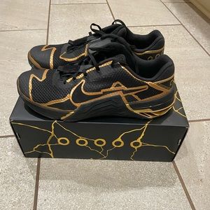 Nike Metcon 7 Mat Fraser PE Black Gold DA8103-007 Men’s Size 11